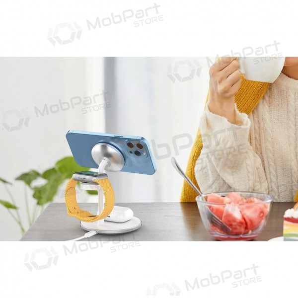 Caricabatterie wireless 3 in 1 Choetech T585-F 15 W bianco