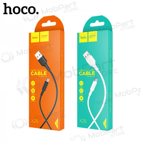 USB cavo Hoco X25 microUSB 1.0m (nero)