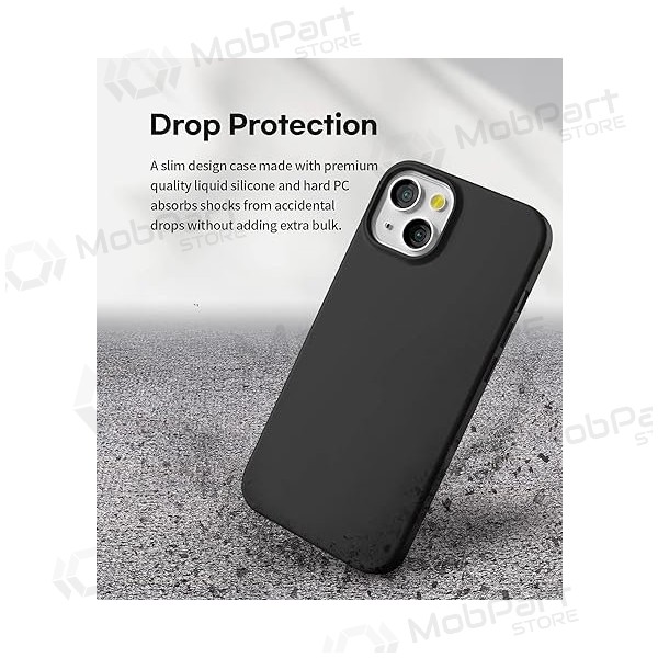Custodia per Apple iPhone 14 - Mercury Soft Feeling (nera)