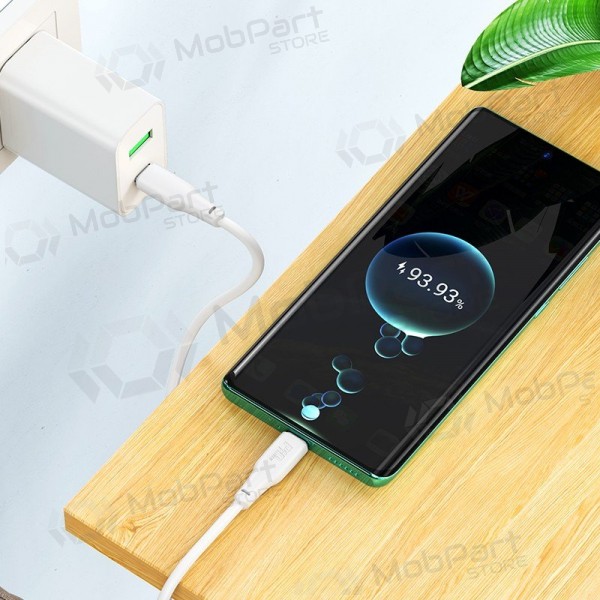 Cavo USB-C Hoco X93 USB-C a USB-C 1 m 100 W bianco