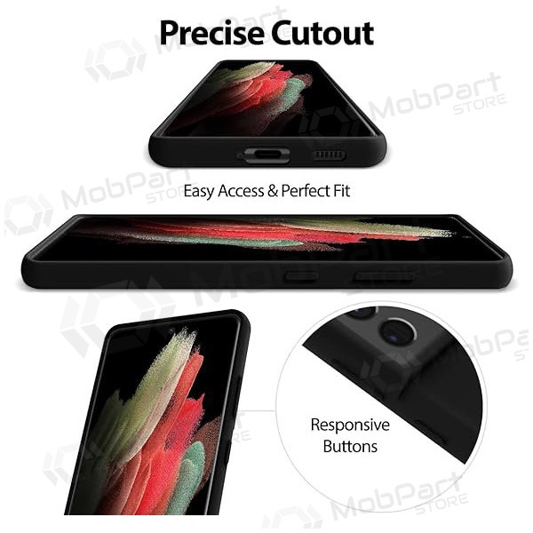 Custodia Samsung Galaxy A15 Mercury - Silicone Case (nera)