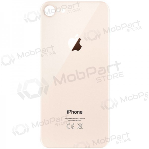 Apple iPhone 8 coperchio batteria posteriore (d'oro) (bigger hole for camera)