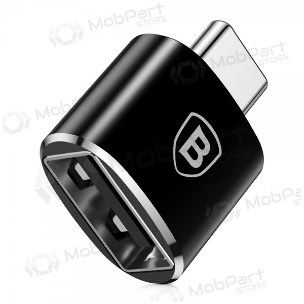 Adattatore USB-C Baseus CATOTG-01 USB-A a USB-C OTG nero