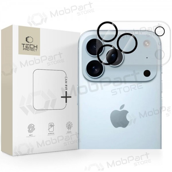 Vetro temperato protettivo per fotocamera Apple iPhone 17 Pro - Tech-Protect Cam Fit+ (trasparente)