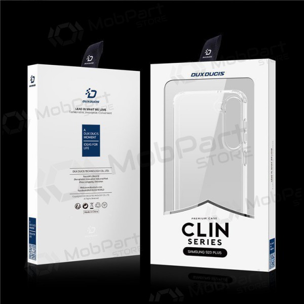 Custodia per Samsung S911 Galaxy S23 5G - Dux Ducis Clin (trasparente)