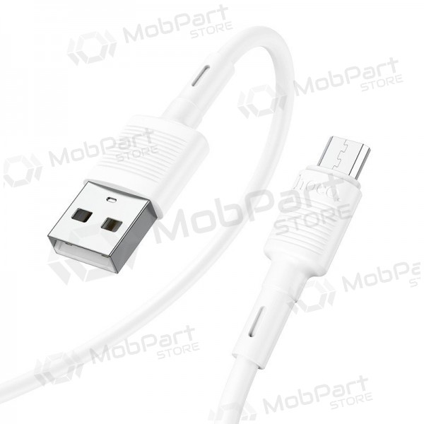 Cavo Micro USB Hoco X83 USB-A a Micro USB 1 m bianco