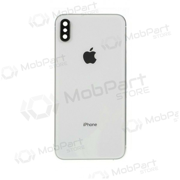 Apple iPhone XS Max coperchio batteria posteriore (bianca) (usato grade C, originale)