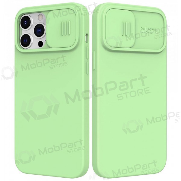 Apple iPhone 15 Pro Max custodia „Nillkin Silicone“ (verde chiaro)