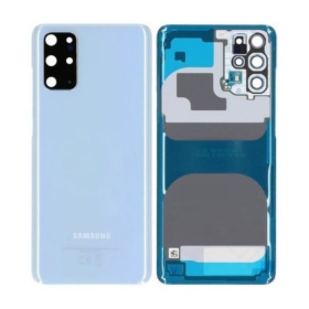 Samsung G985 / G986 Galaxy S20 Plus coperchio batteria posteriore (Cloud Blue) (usato grade B, originale)