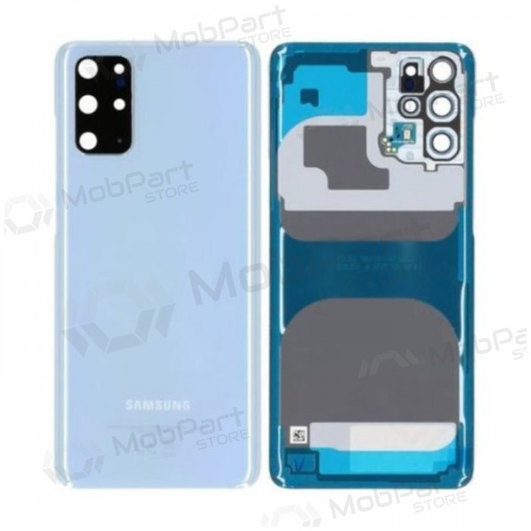 Samsung G985 / G986 Galaxy S20 Plus coperchio batteria posteriore (Cloud Blue) (usato grade B, originale)
