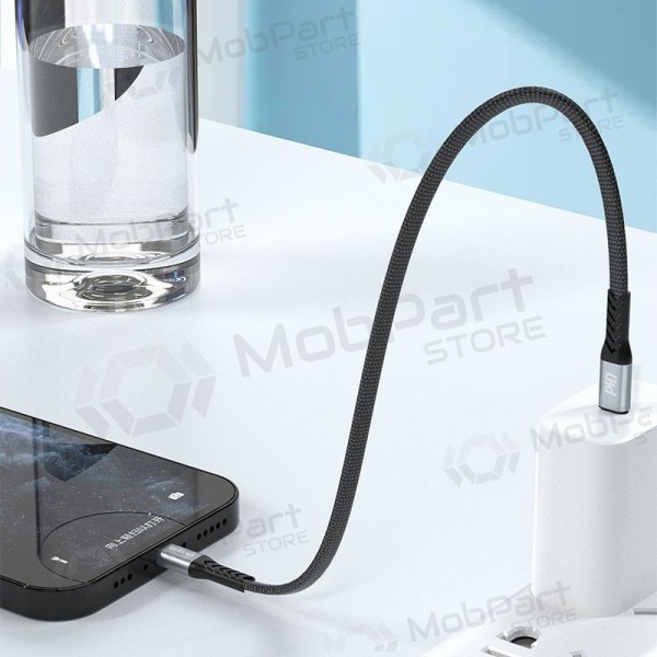 Cavo Lightning Dudao L10P USB-C a Lightning 0.23 m 20 W nero