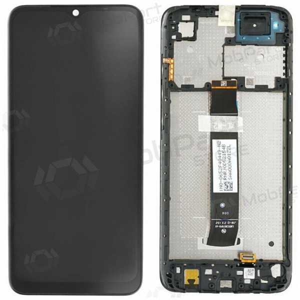 Xiaomi Redmi A2 / A2+ schermo / display (nero) (con una cornice) (originale)