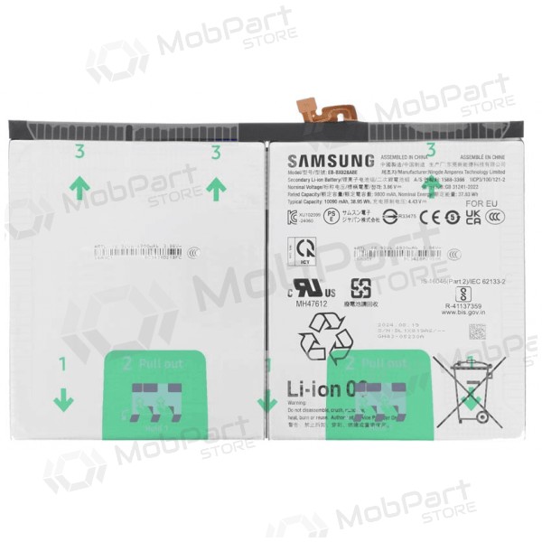Batteria Samsung Galaxy Tab S10 FE+, Tab S10+ (originale)