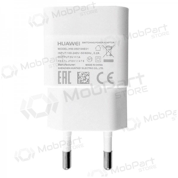 Caricatore HW-050100E01 (1A) per Huawei  (bianca)