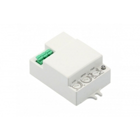 Mikrobanginis judesio jutiklis (500 W, 240 V, 360°, 1–8 m, IP20, bianca) GTV AE-SRC812-MIN2