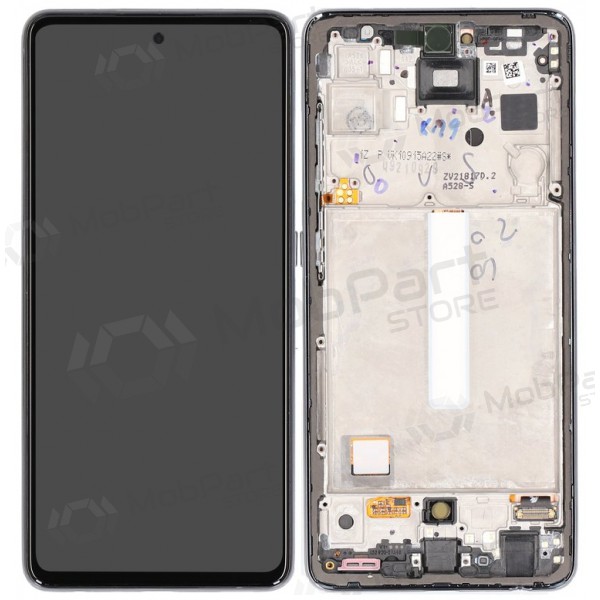 Samsung Galaxy A52s schermo / display (nero) (con una cornice) (originale) Samsung Galaxy A52s schermo / display (nero) (con una cornice) (originale)