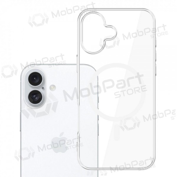 Custodia per Apple iPhone 16 - 3MK Clear MagCase