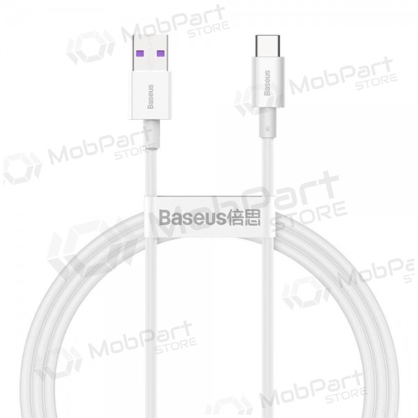 USB cavo Baseus Superior iš USB į Type-C 66W 2.0m bianca CATYS-A02