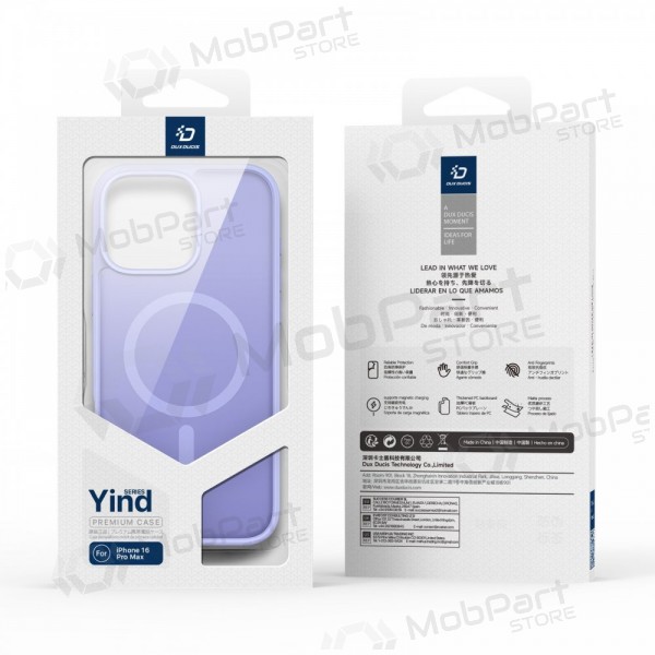 Custodia per Apple iPhone 16 Pro Max - Dux Ducis Yind (nera)