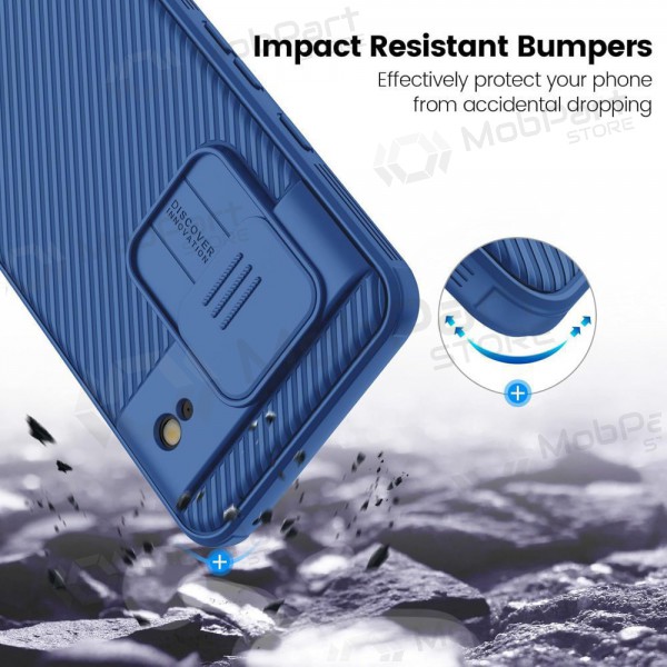 Google Pixel 7 custodia „Nillkin CamShield Pro“ (blu)