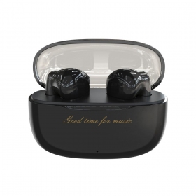 Cuffie wireless con microfono Dudao U8 Bluetooth USB-C nere