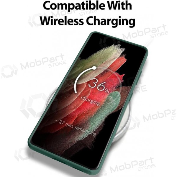 Custodia per Samsung Galaxy A15 Mercury - Silicone Case (verde scuro)