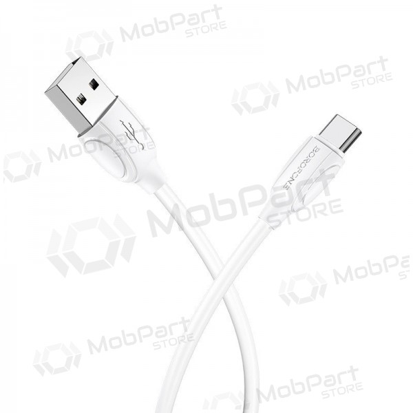 USB cavo Borofone BX19 USB-A to USB-C 1.0m bianca