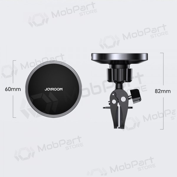 Caricatore-laikiklis magnetinis automobilinis Joyroom JR-ZS240 MagSafe 15W nero