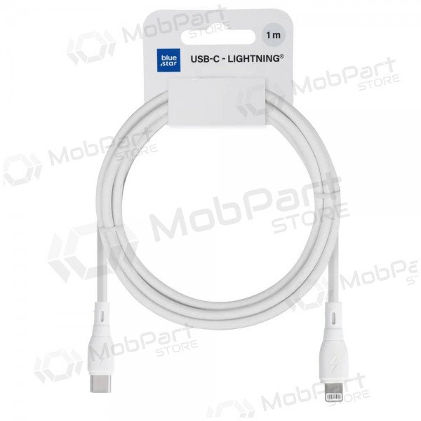 Cavo Lightning Blue Star PJ72-18-3 USB-C a Lightning 1 m bianco