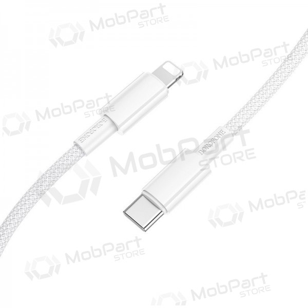 Cavo Lightning Borofone BX117 USB-C a Lightning 1 m PD 27 W bianco