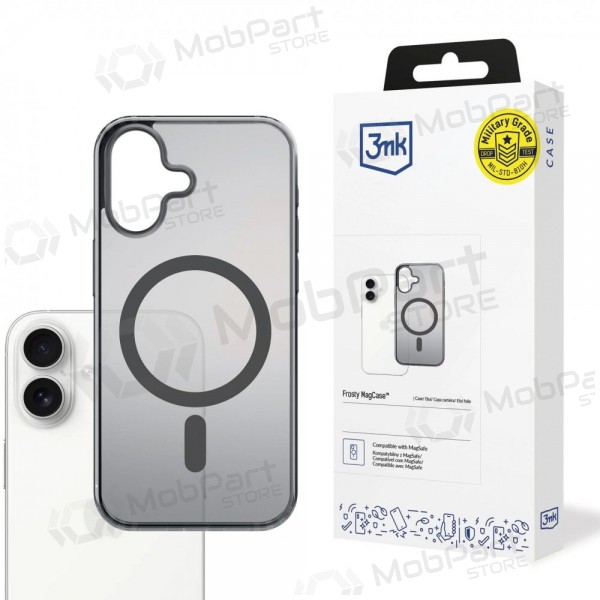 Custodia Apple iPhone Air - 3mk Frosty MagCase (nero)