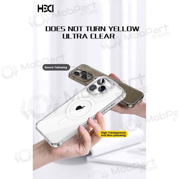 Custodia per Apple iPhone 16 -HDD Clear MagSafe Case- (trasparente)