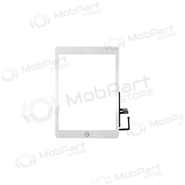 Apple iPad 2018 9,7 (6th) touchscreen su Home mygtuku e laikikliais (bianca)