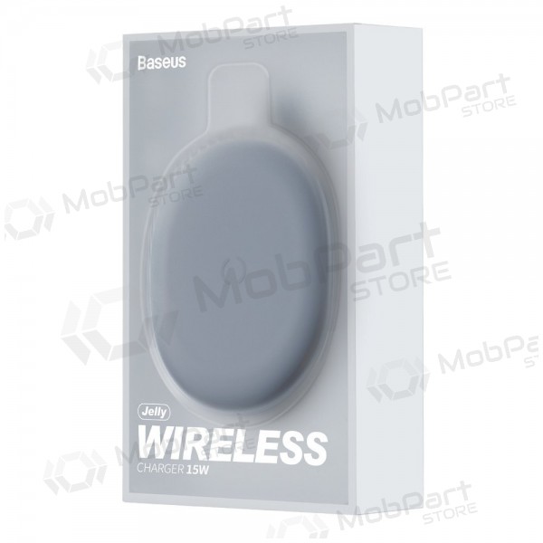 Caricatore senza fili Baseus Jelly (15W) WXGD-01 (nero)