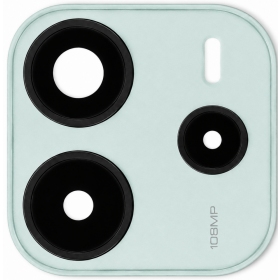 Vetro fotocamera Xiaomi Redmi Note 14 5G con cornice (verde)