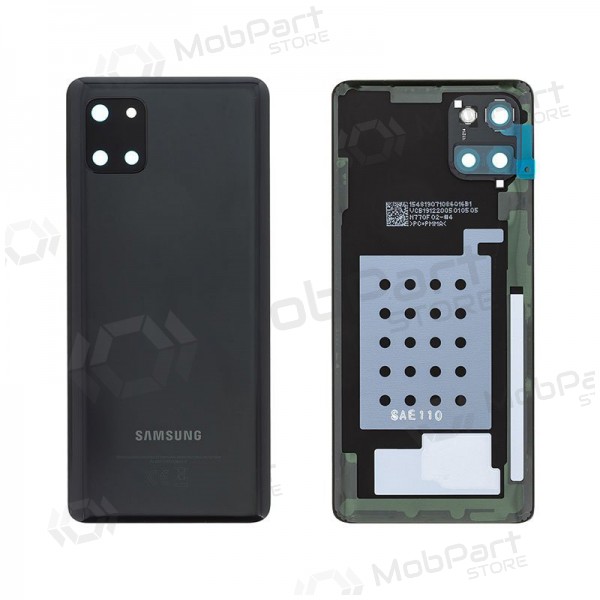 Samsung N770 Galaxy Note 10 Lite coperchio batteria posteriore nero (Aura Black) (usato grade C, originale)