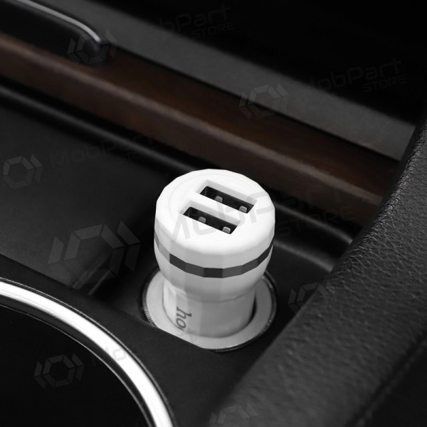 Caricatore automobilinis Hoco Z27 (2.4A) (bianca)