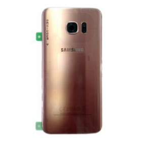 Samsung G935F Galaxy S7 Edge coperchio batteria posteriore rosa (rose pink) (usato grade B, originale)