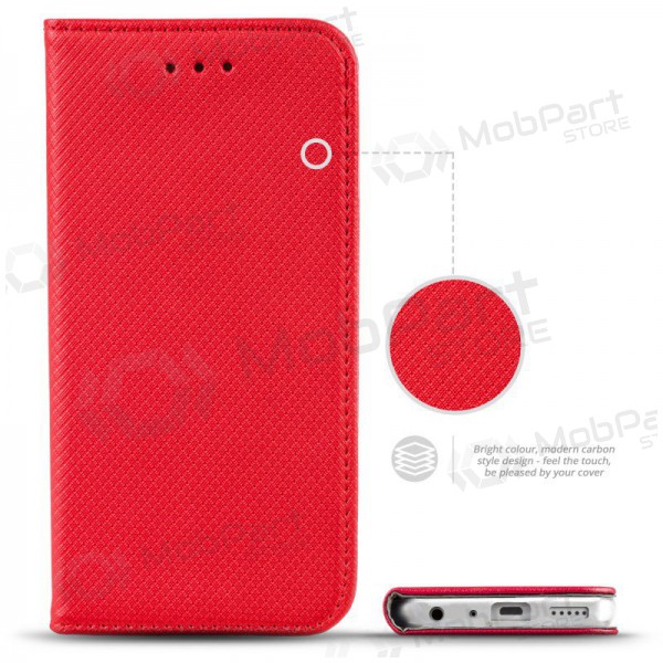 Custodia per Apple iPhone 13 - Smart Magnet (rossa)