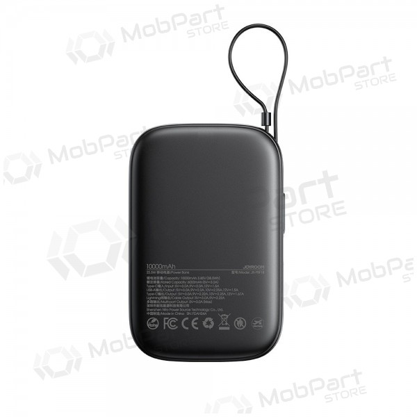 Batteria esterna Power Bank Joyroom JR-PBF18 22.5W with Lightning cable 10000mAh nero Batteria esterna Power Bank Joyroom JR-PBF18 22.5W with Lightning cable 10000mAh nero