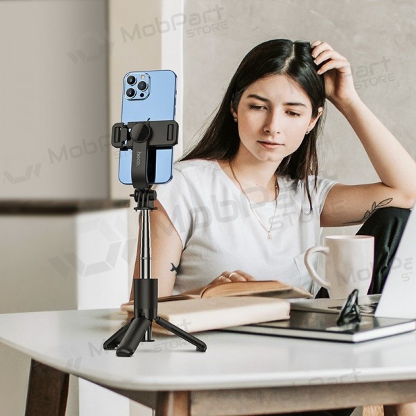 Bastone per selfie Hoco K17 Mini su trikojo funkcija nero