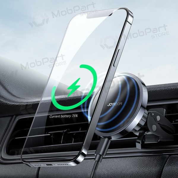 Caricatore-laikiklis magnetinis automobilinis Joyroom JR-ZS240 MagSafe 15W nero