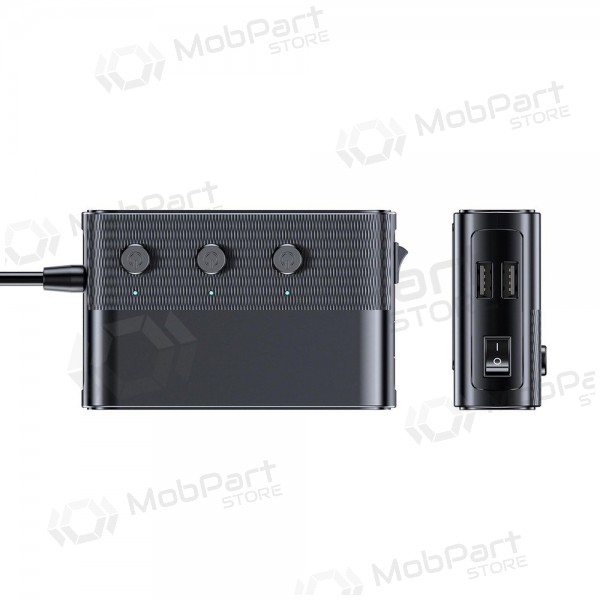Caricabatterie da auto 3mk Car Power Splitter 120 W 3xUSB-A + USB-C 12V nero.