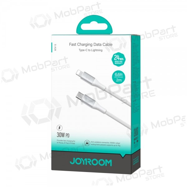 USB cavo Joyroom S-A28 USB-C to Lightning 30W 2.0m bianca