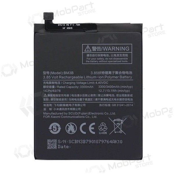 Batteria Xiaomi Redmi Mix 2, Mix 2S, accumulatore (BM3B)