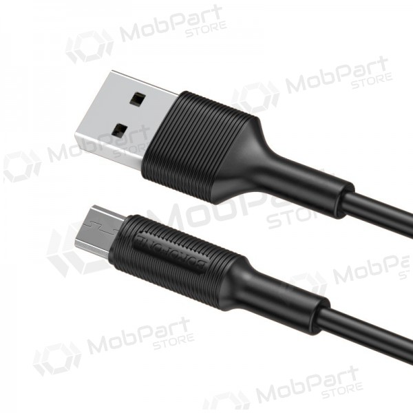 USB cavo Borofone BX1 microUSB 1.0m (nero)