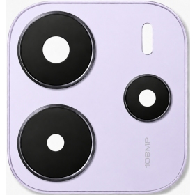 Vetro fotocamera Xiaomi Redmi Note 14 4G con cornice (viola)