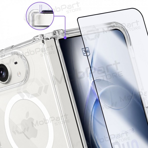 Custodia per Apple iPhone Duo - 3mk Armor MagCase (trasparente)