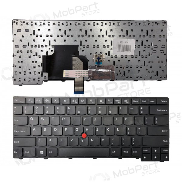 LENOVO: Thinkpad T440, T440p, T440s, T450, T450s, T431s, E431 tastiera su rėmėliu e „trackpoint“ LENOVO: Thinkpad T440, T440p, T440s, T450, T450s, T431s, E431 tastiera su rėmėliu e „trackpoint“