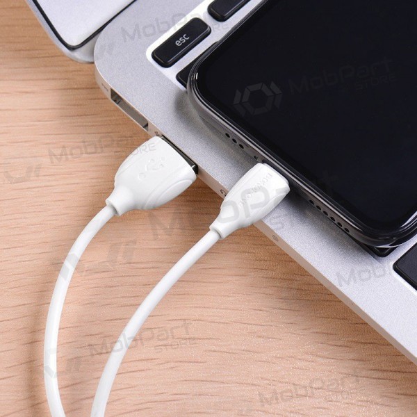 Cavo Lightning Borofone BX19 USB-A a Lightning 1 m bianco